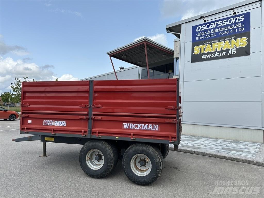Weckman WS100 Ремаркета за зърно / силаж
