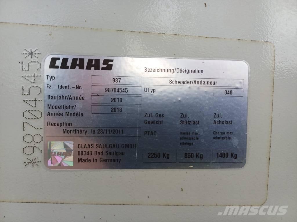 CLAAS Liner 2800 Уиндроуърс/Косачки за сено и др.
