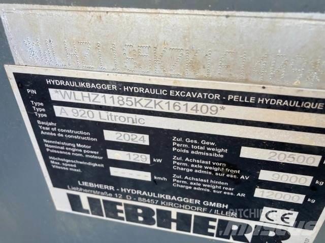 Liebherr A920 Колесни екскаватори