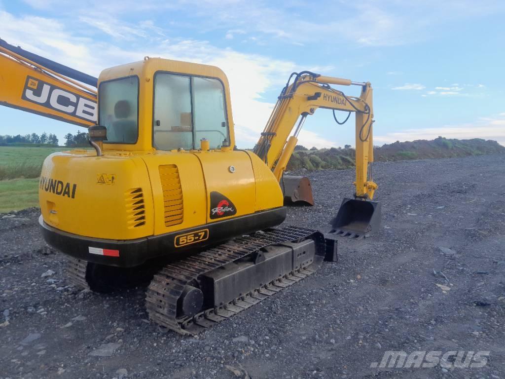 Hyundai R55-7 Верижен екскаватор