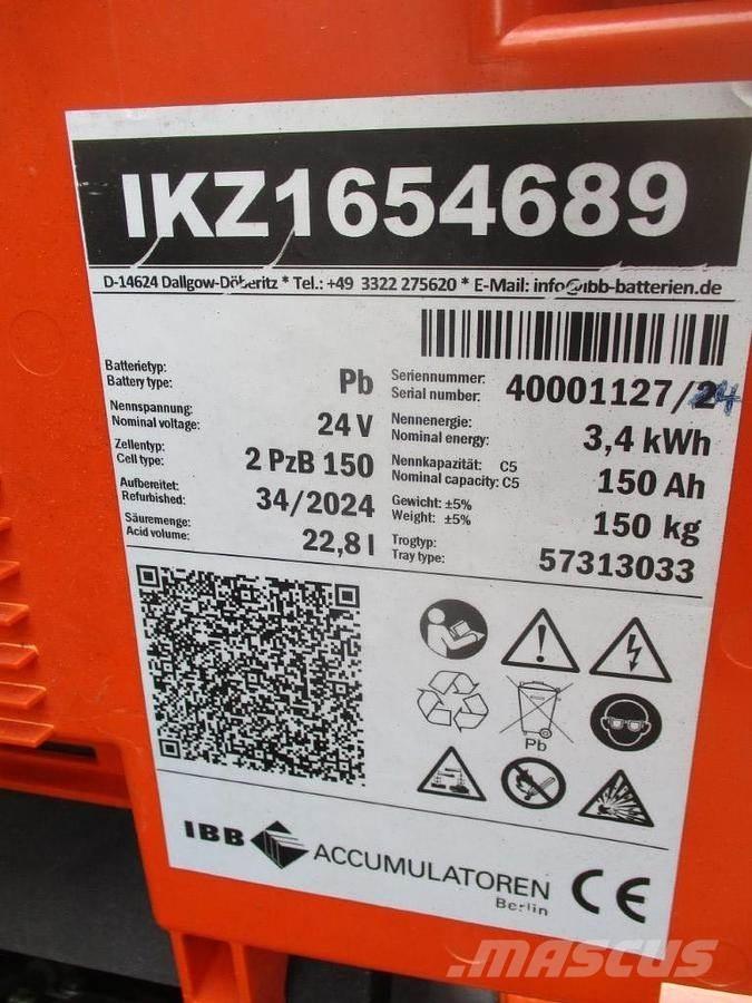 BT SWE 080L Колички високоповдигачи с теглич