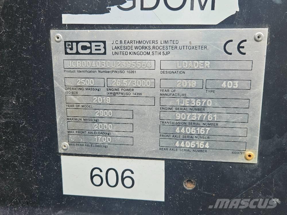 JCB 403 Мини товарачи