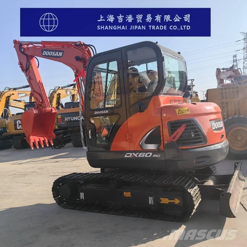 Doosan DX 60-9C Мини екскаватори < 7 т