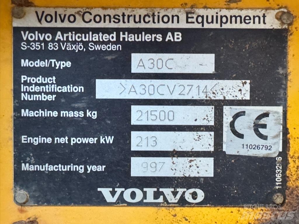 Volvo A 30 C Дъмпери/моторни превозни средства
