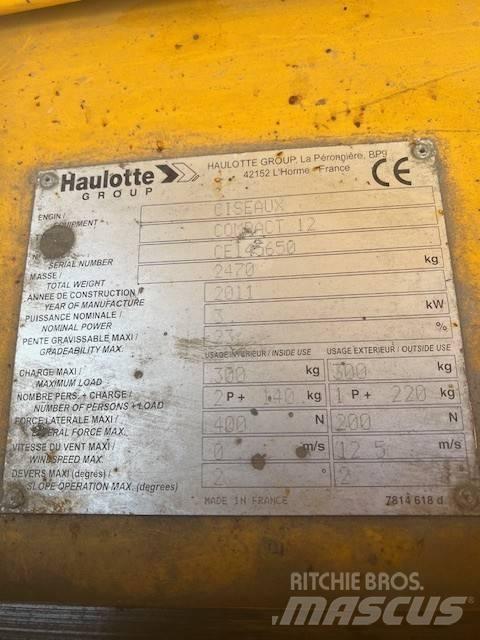 Haulotte Compact 12 Ножични работни платформи