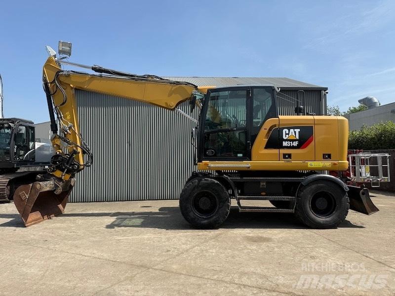 CAT M314F Колесни екскаватори