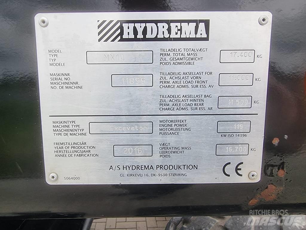 Hydrema MX 14 Колесни екскаватори
