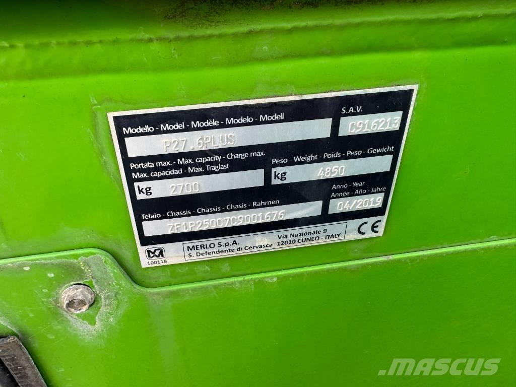 Merlo P27.6 Plus Телескопични товарачи