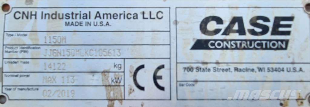 CASE 1150 M Релси, вериги и ходова част
