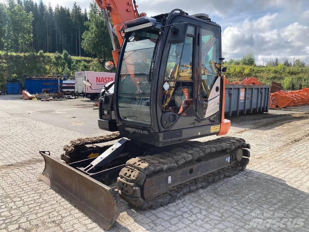 Hitachi ZX 85 US-5 Средни екскаватори 7т - 12т