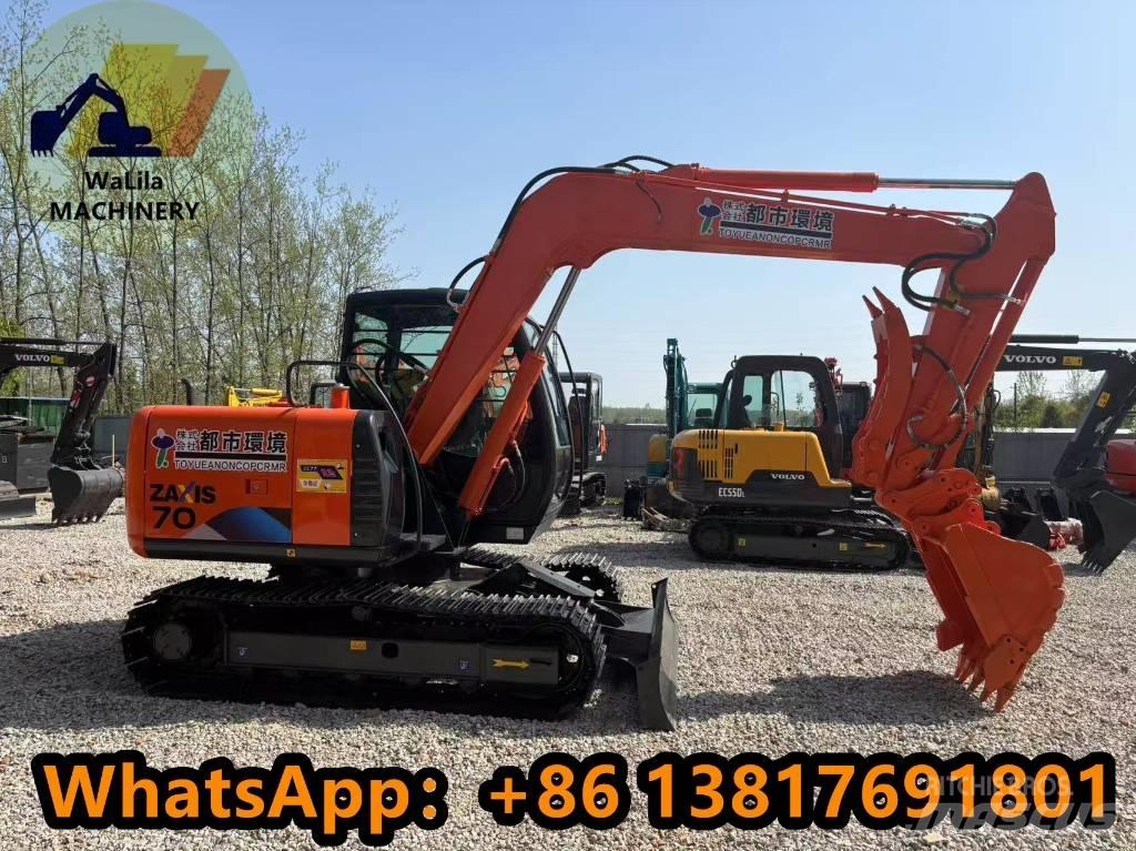 Hitachi ZX 70 Мини екскаватори < 7 т