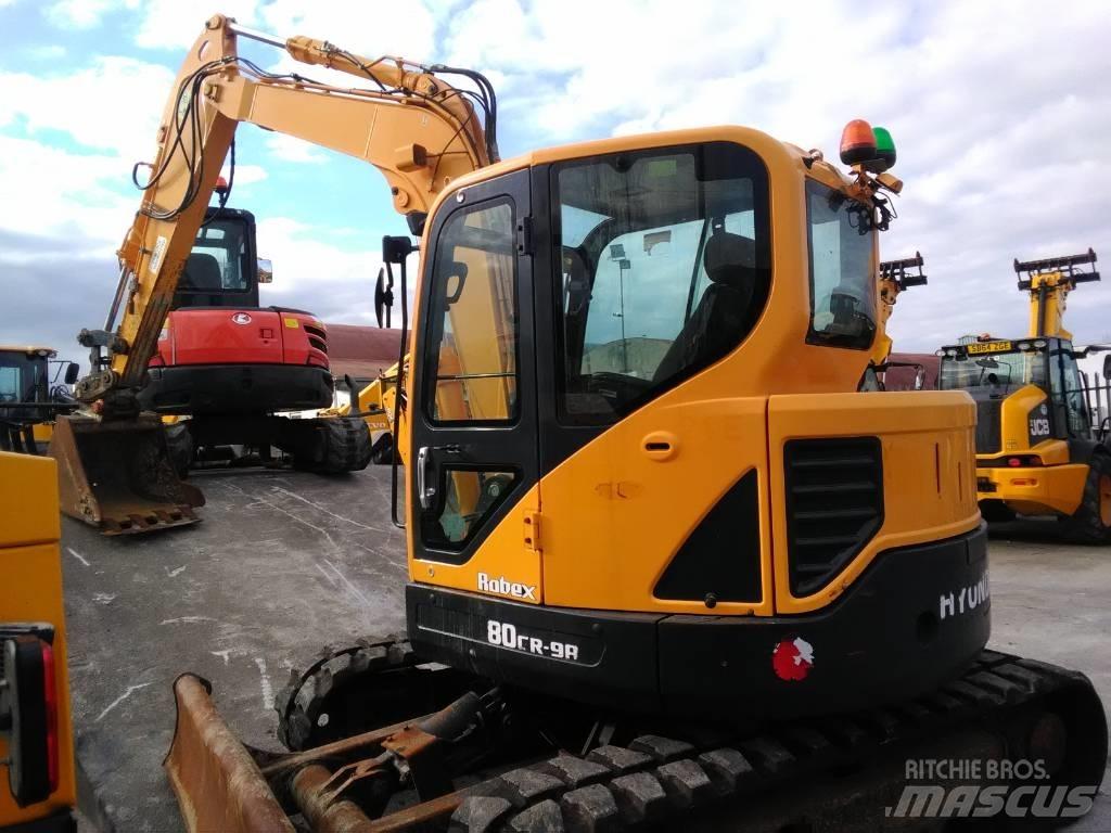 Hyundai 80 CR9-A Верижен екскаватор