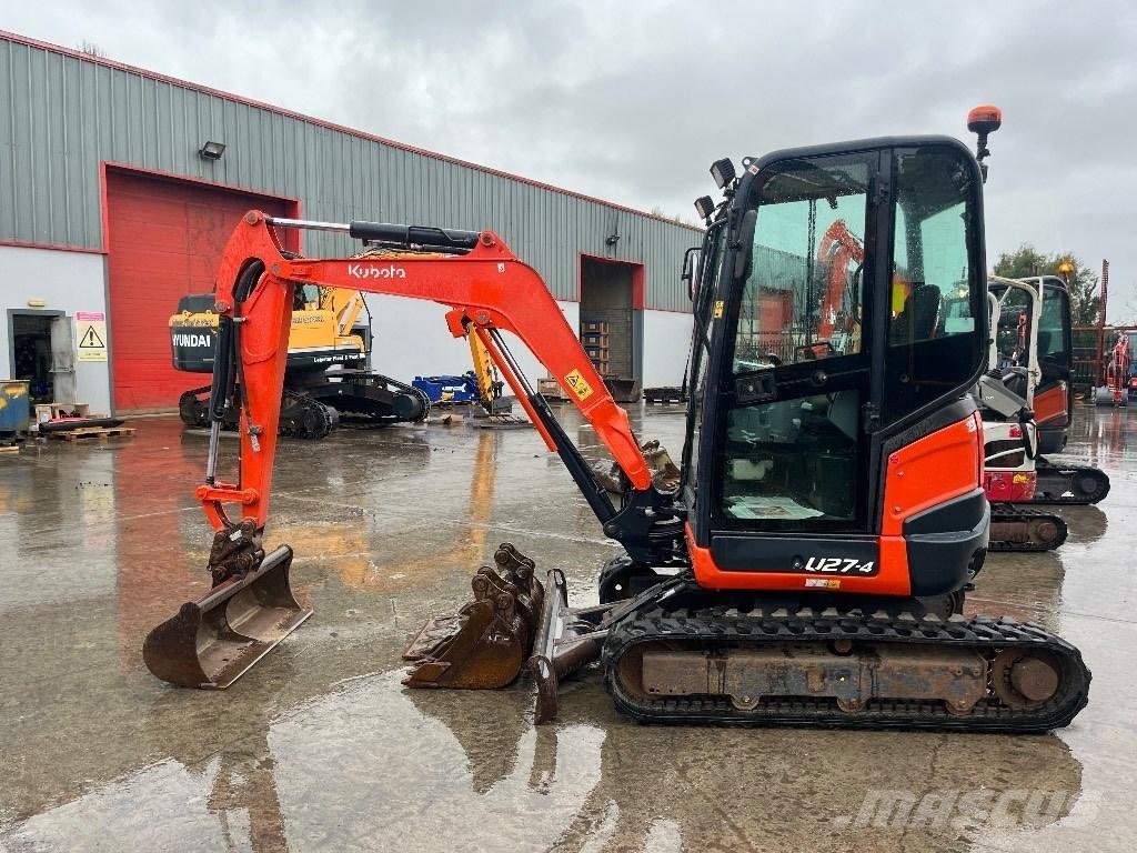Kubota U 27-4 Мини екскаватори < 7 т