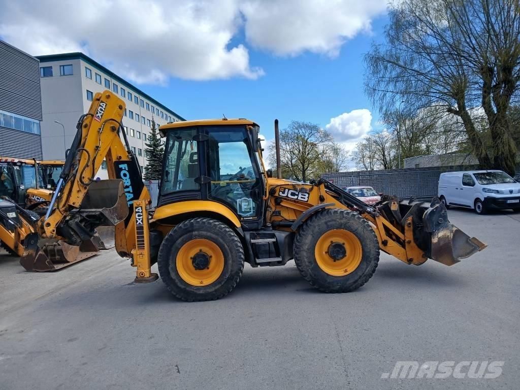 JCB 4cxProAEC Товарач със заден ексватор