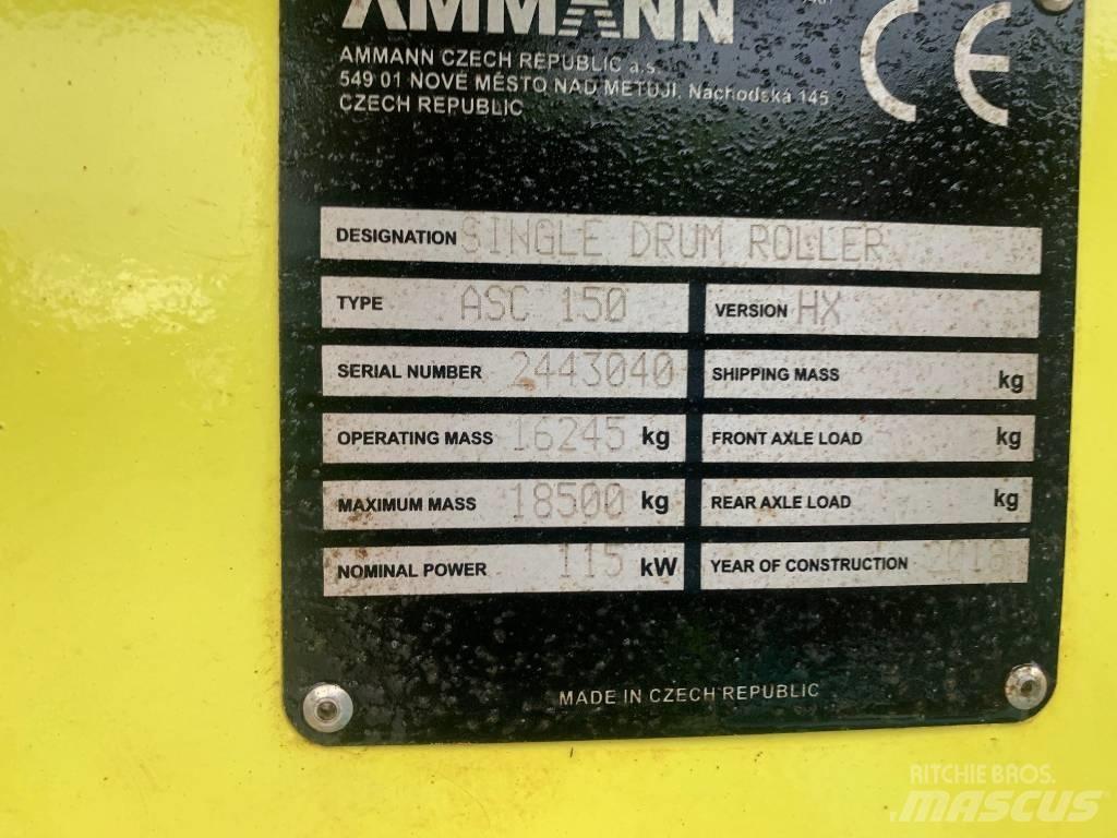Ammann ASC 150 HX Еднобарабанни ролки
