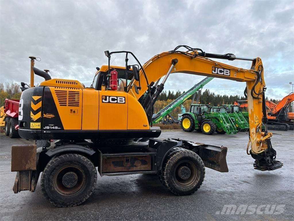 JCB JS145W T4i Колесни екскаватори