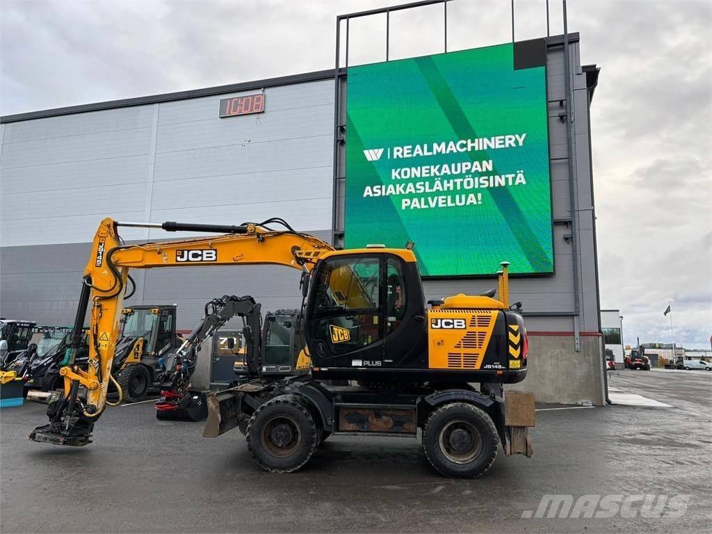 JCB JS145W T4i Колесни екскаватори