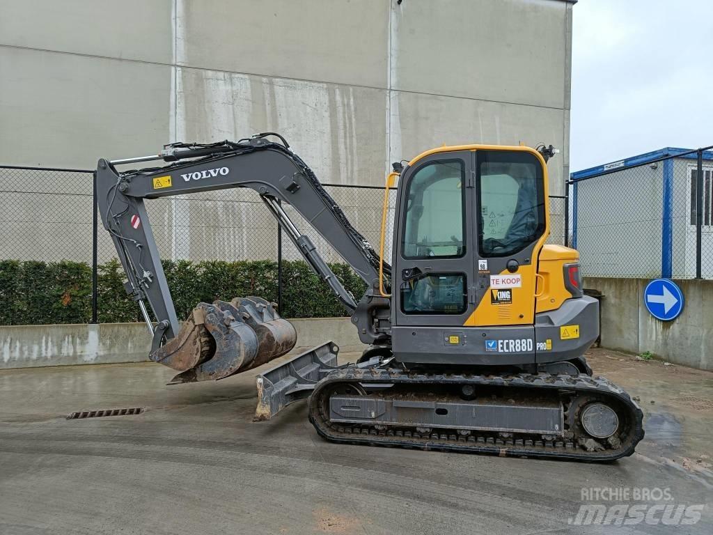 Volvo ECR 88 D Колесни екскаватори