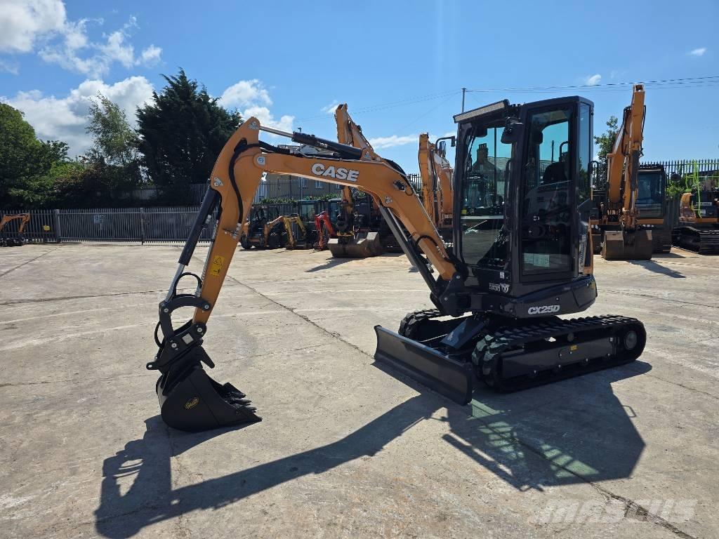 CASE CX25D Мини екскаватори < 7 т
