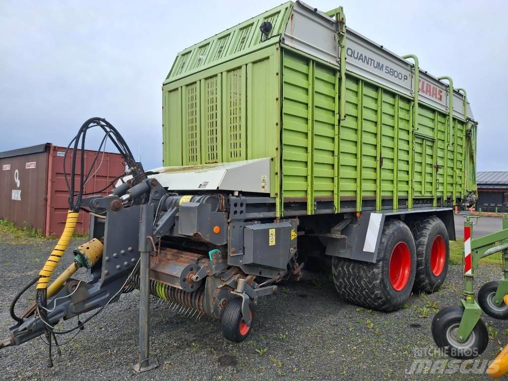 CLAAS Quantum 5800 P Самотаварещи ремаркета