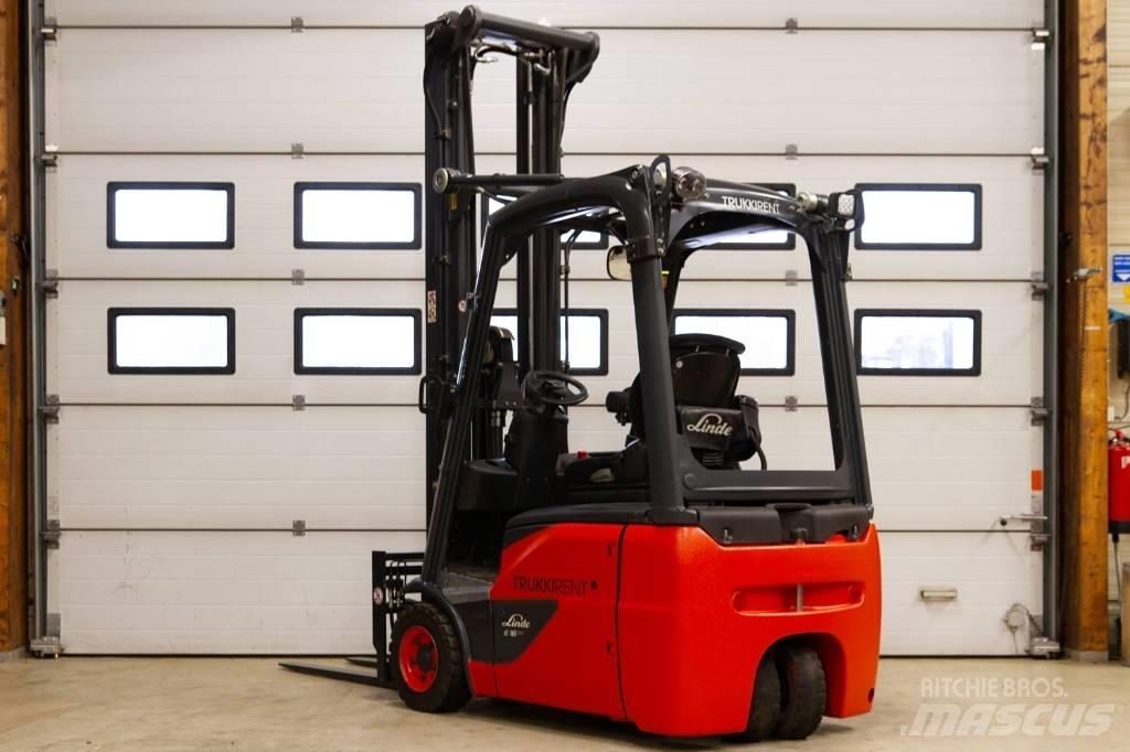 Linde E 16 C-02 Електрически вилични кари-повдигачи