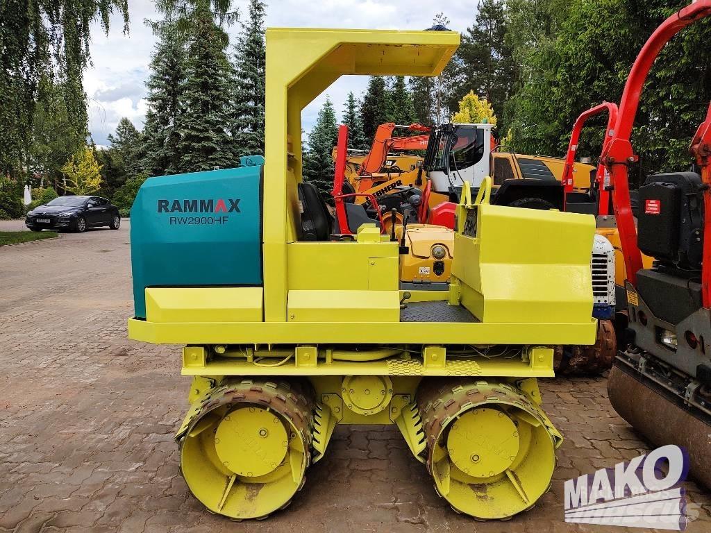 Rammax RW 2900 Двойни барабанни ролки
