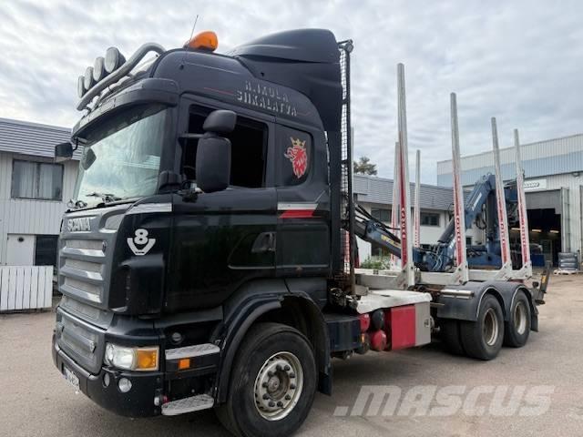 Scania R 560 За превоз на дървени трупи