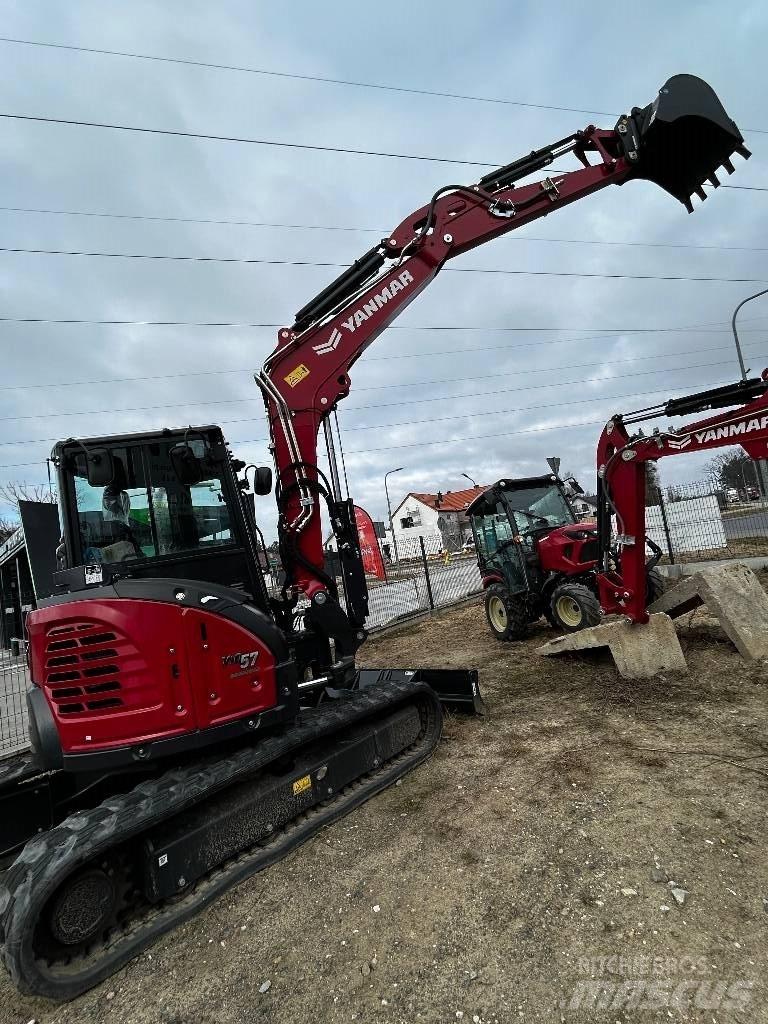 Yanmar Vio 57 Мини екскаватори < 7 т