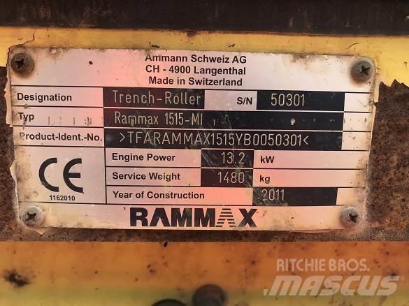 Rammax 1515 MI Двойни барабанни ролки
