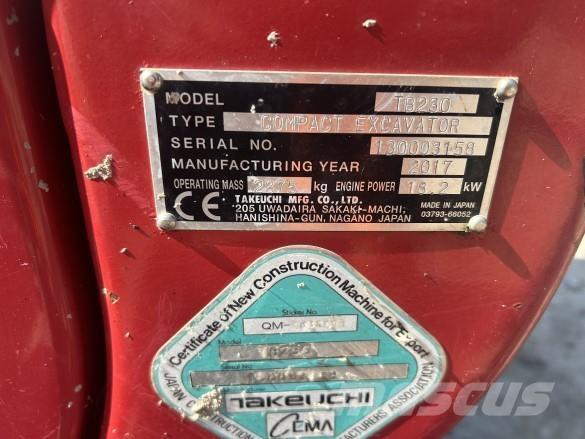 Takeuchi TB230 Строителство - Други
