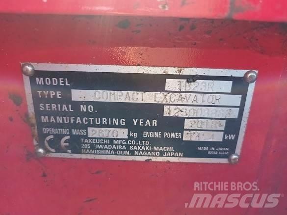Takeuchi TB23R Строителство - Други