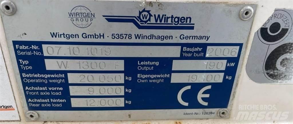 Wirtgen W 1300 F Машини за студено раздробяване на асфалт