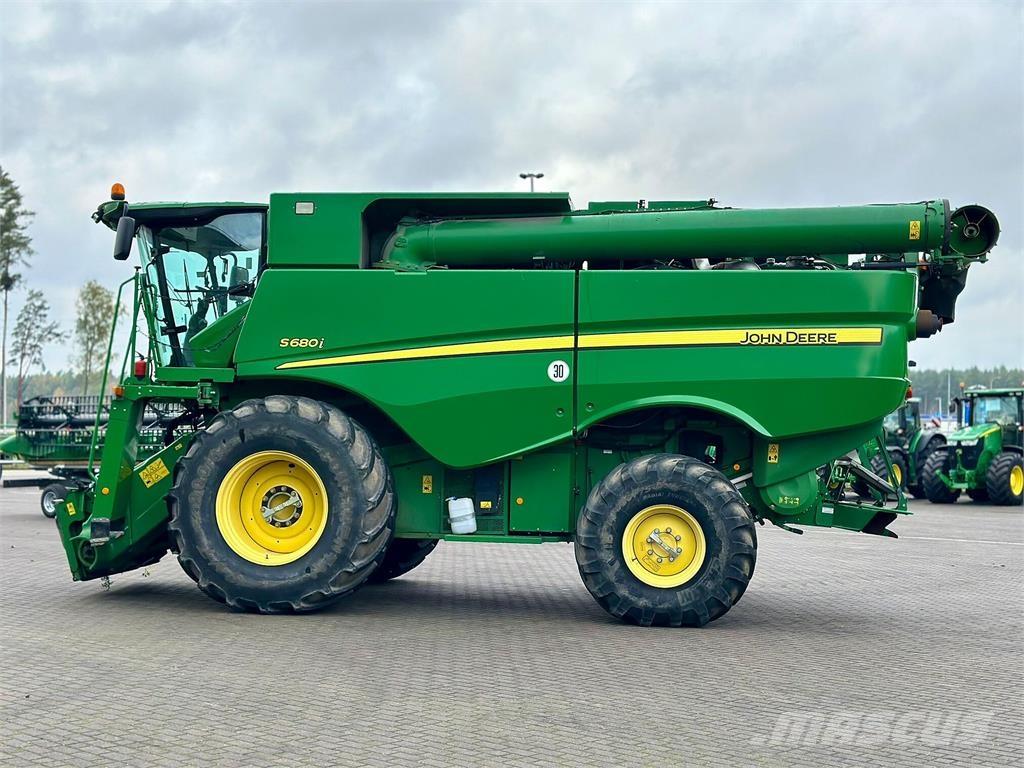 John Deere S680i Комбайни