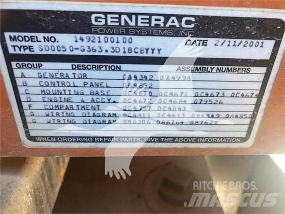 Generac SD050 Газови генератори
