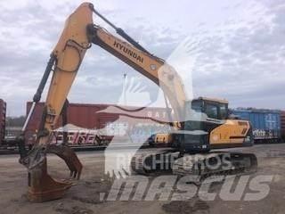 Hyundai HX220L Верижен екскаватор