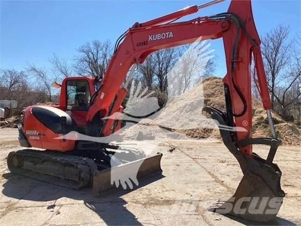 Kubota KX080-3 Верижен екскаватор