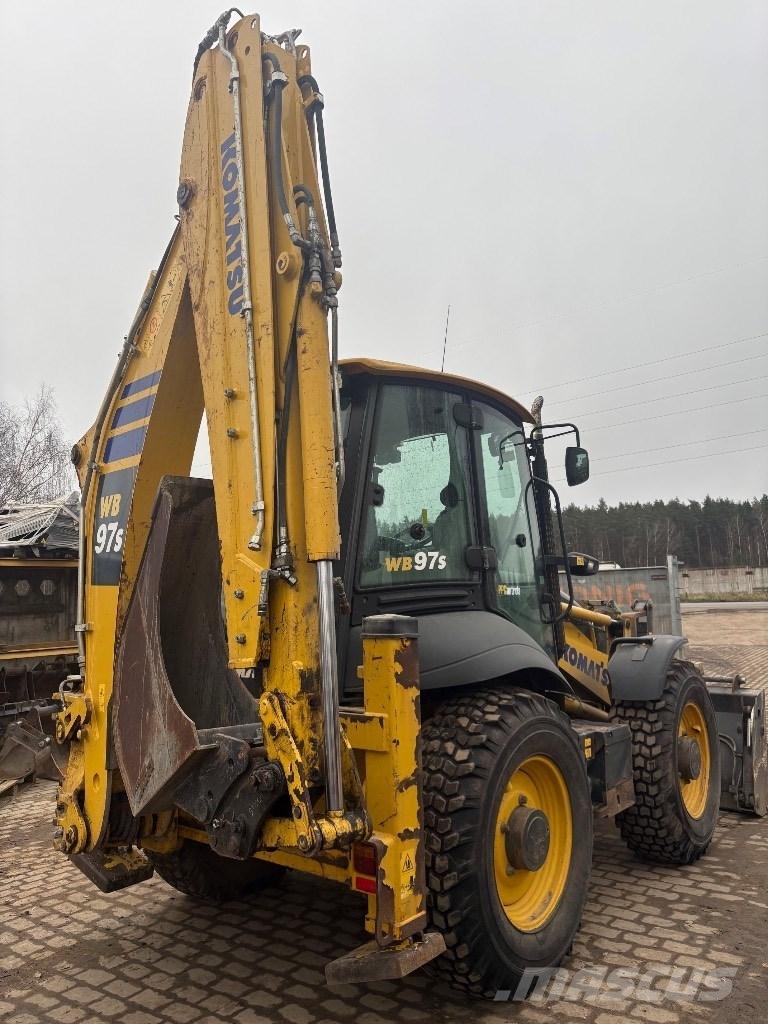 Komatsu WB 97 S Товарач със заден ексватор