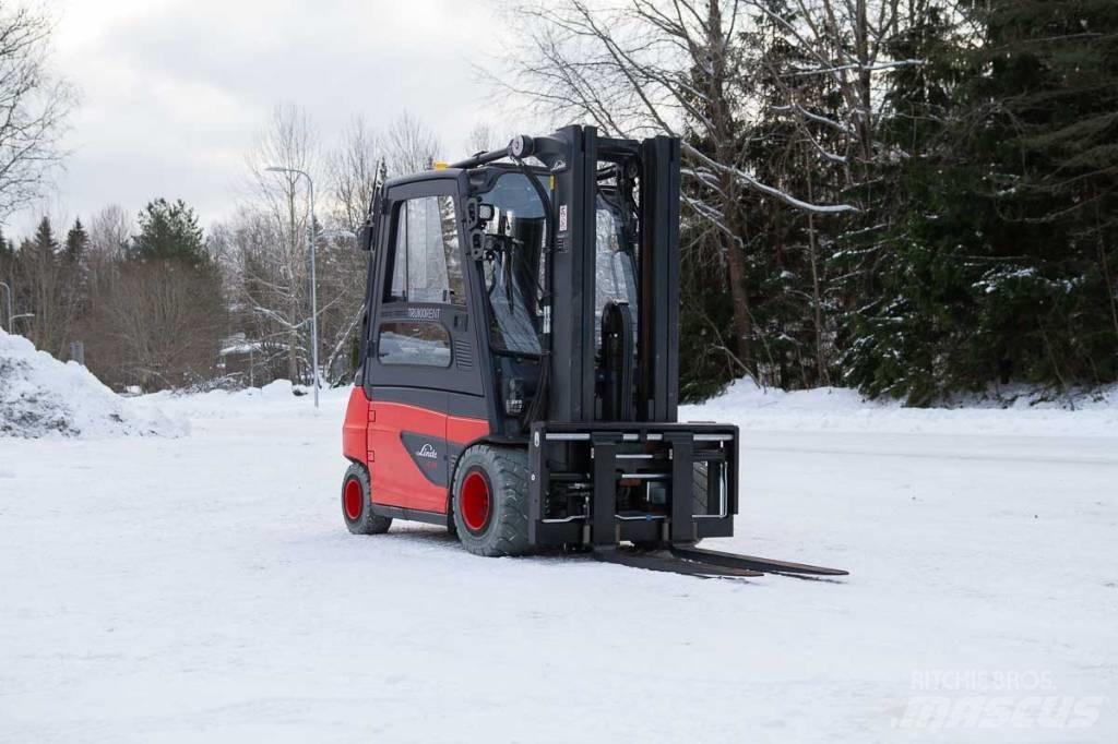 Linde E 35 Електрически вилични кари-повдигачи