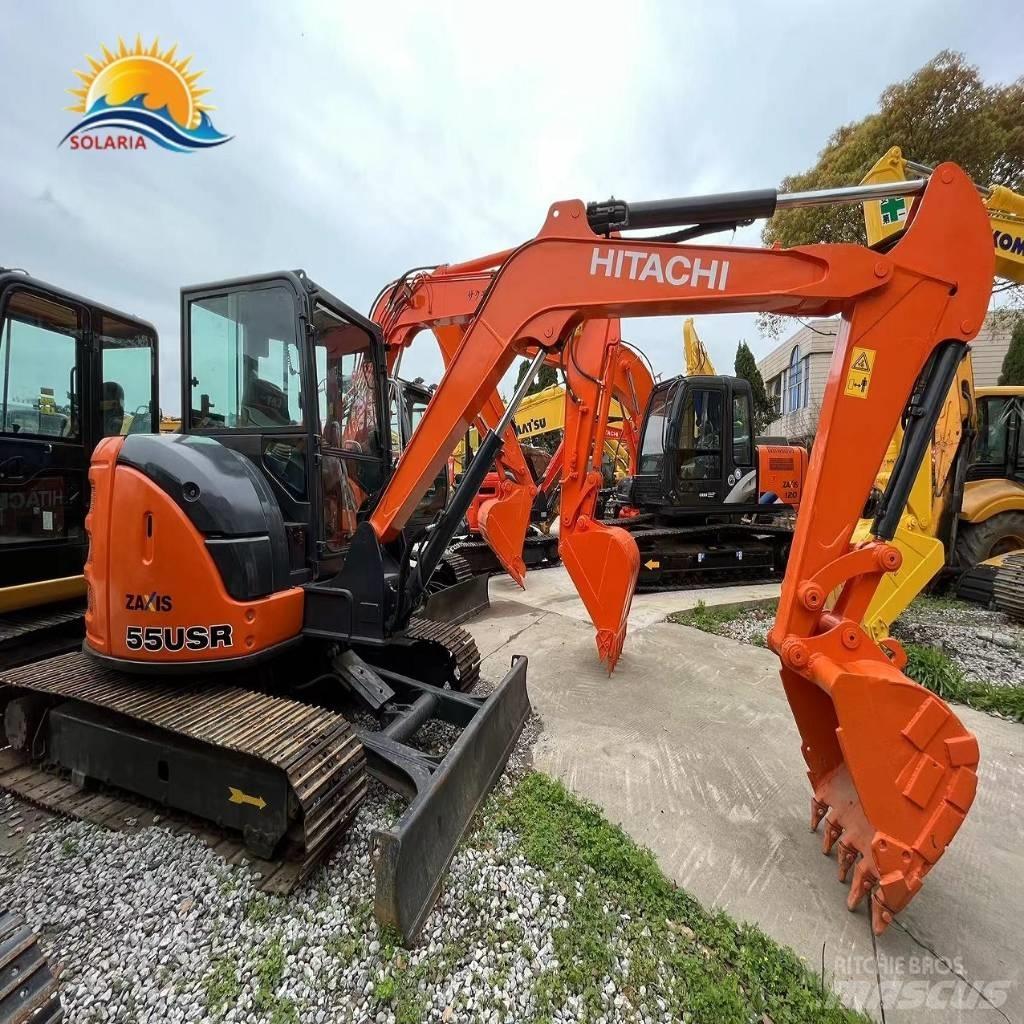 Hitachi zx55USR Мини екскаватори < 7 т