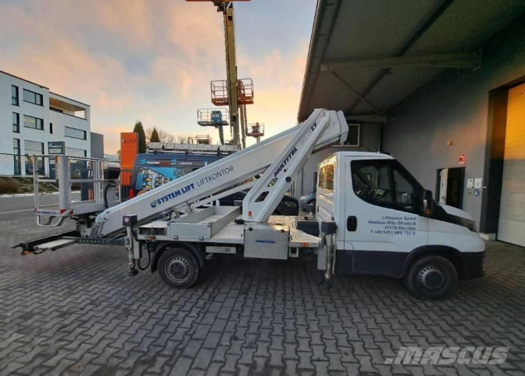Multitel MTE 270 EX Моторизирани платформи с талига