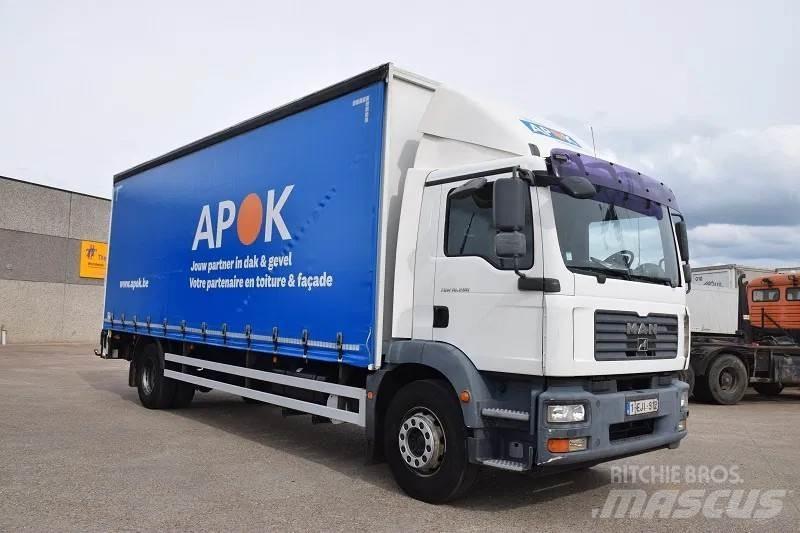 MAN TGM 18.280 Брезентови камиони
