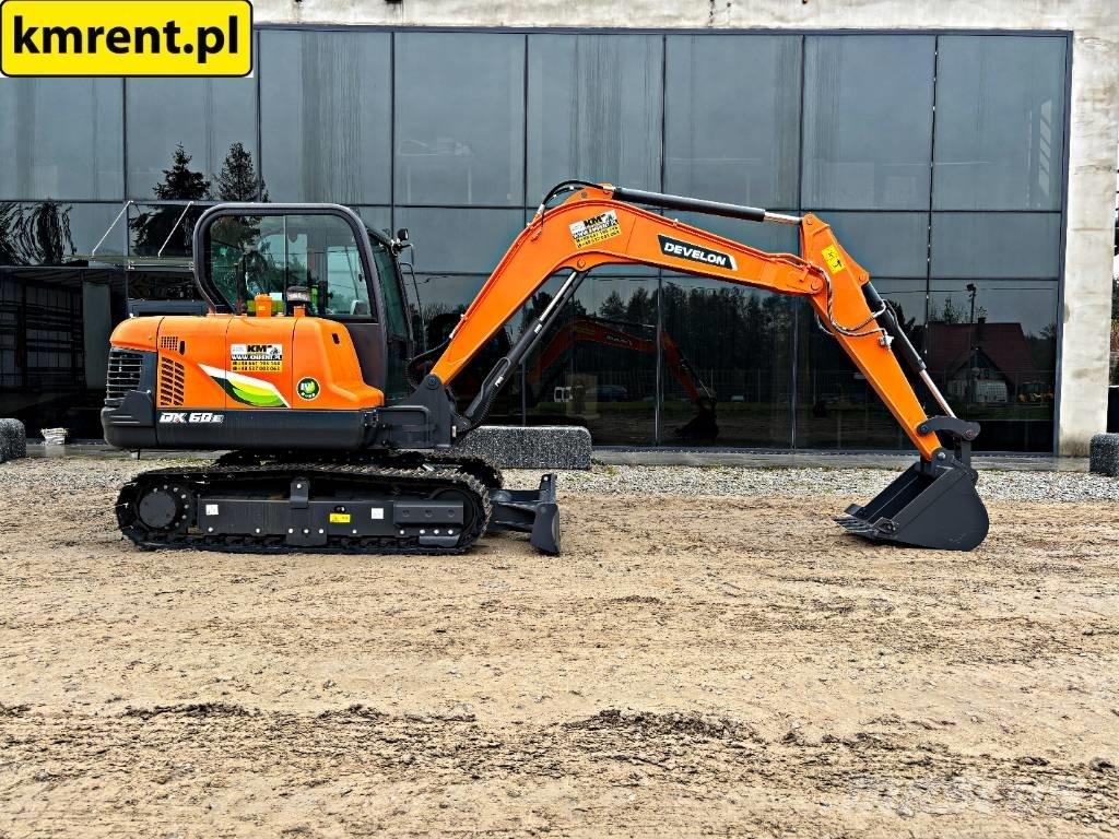 Develon DX 60 E-10 N Мини екскаватори < 7 т