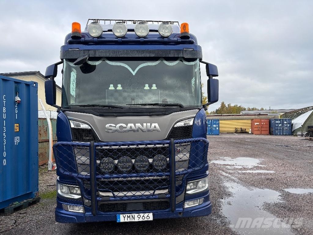 Scania R650B6X4NB За превоз на дървени трупи