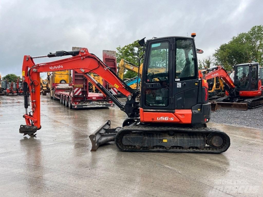 Kubota U 56-5 Мини екскаватори < 7 т