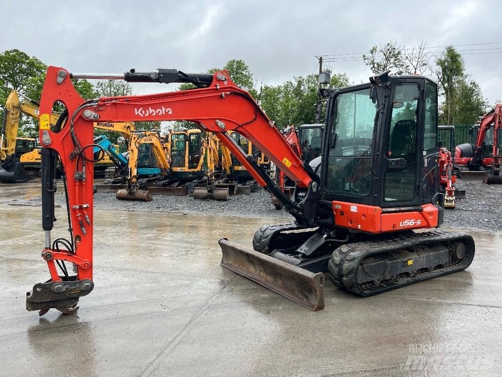 Kubota U 56-5 Мини екскаватори < 7 т