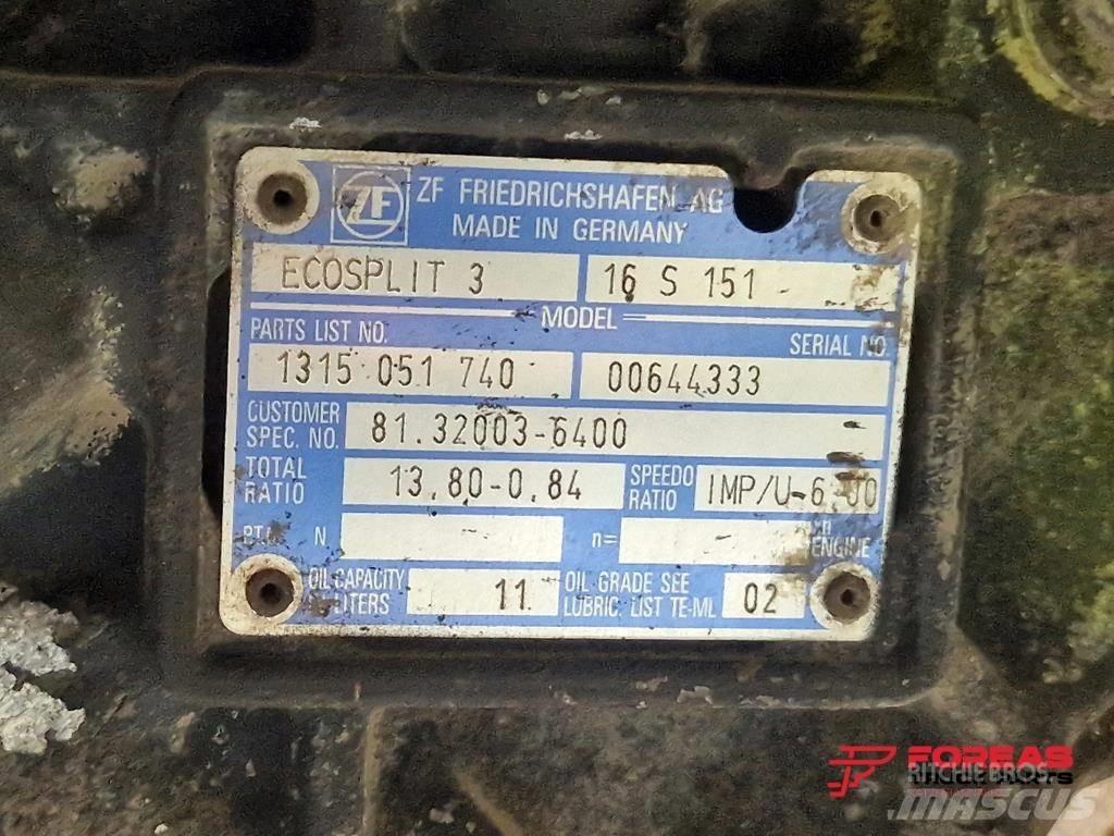 ZF ECOSPLIT 16S - 151 Скоросни кутии