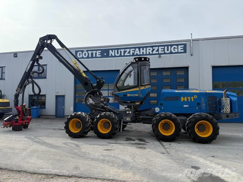 Rottne H11D Харвестери
