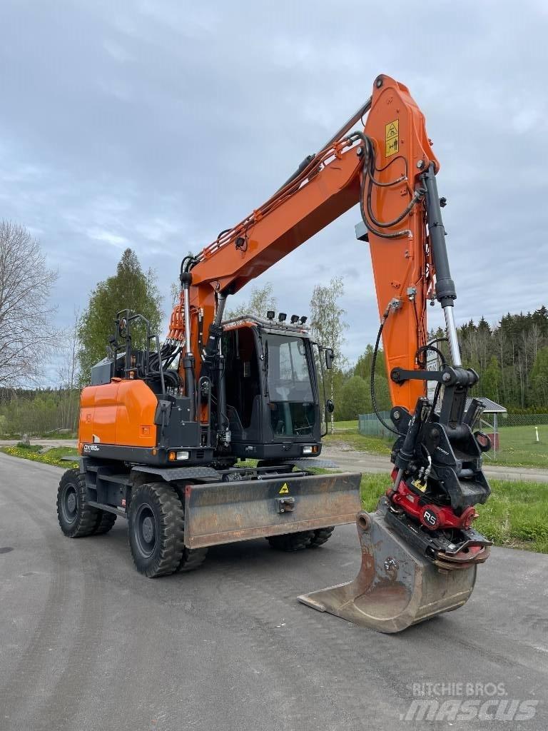 Doosan DX 165 W Колесни екскаватори