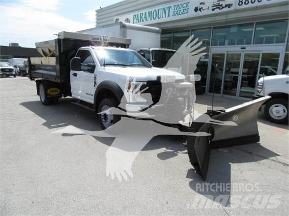 Ford F550 Разстилачки на пясък и сол