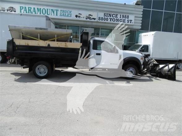 Ford F550 Разстилачки на пясък и сол